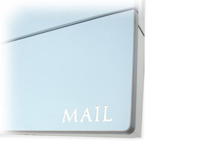 モダンデザインの埋め込み型郵便ポストUMタイプ